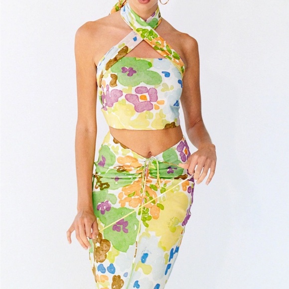 With Jean Dresses & Skirts - With Jean Naomi Set in Water Babies